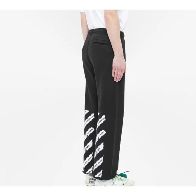 Pantalones de chándal ajustados con estampado Airport Tape de la colección SS20