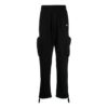 Pantalones de chándal cargo con logo SS21, versión de corte ajustado, negros