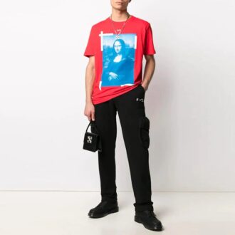 Pantalones de chándal cargo con logo SS21, versión de corte ajustado, negros