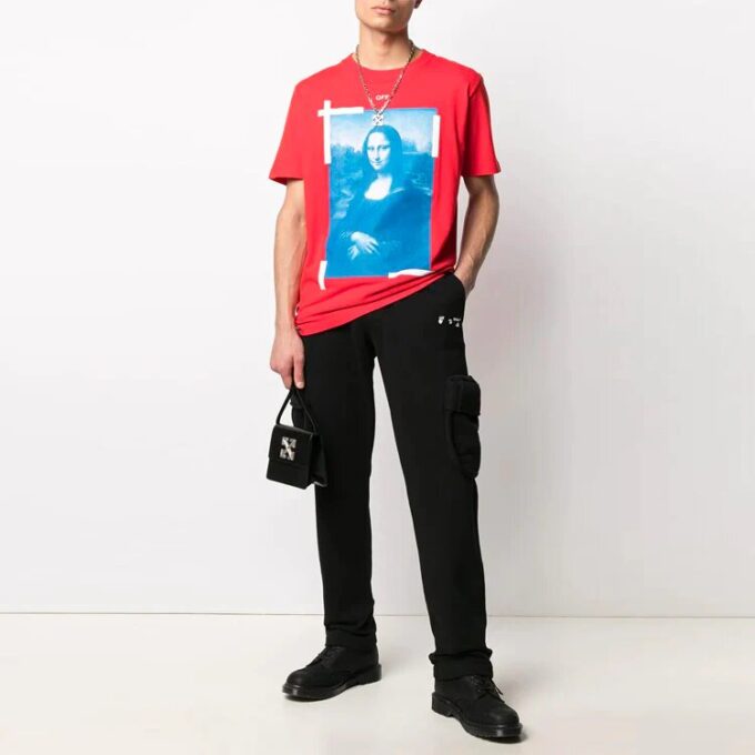 Pantalones de chándal cargo con logo SS21, versión de corte ajustado, negros
