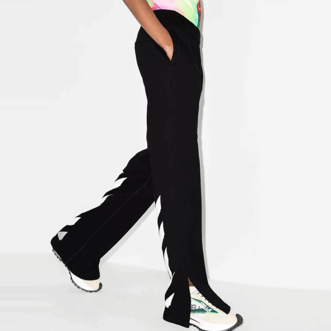 Pantalones de chándal cónicos Off-White Diag «Negro»