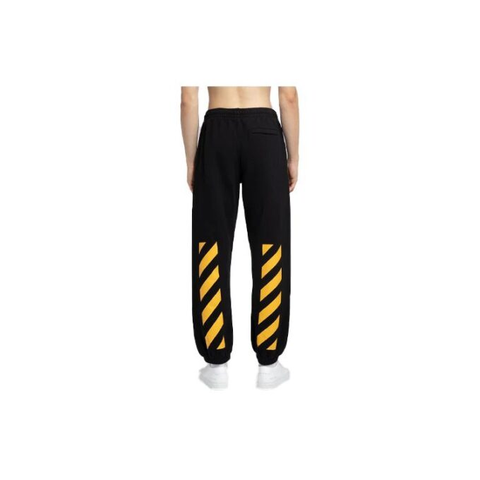 Pantalones de chándal con estampado Caravaggio «Negro Amarillo»