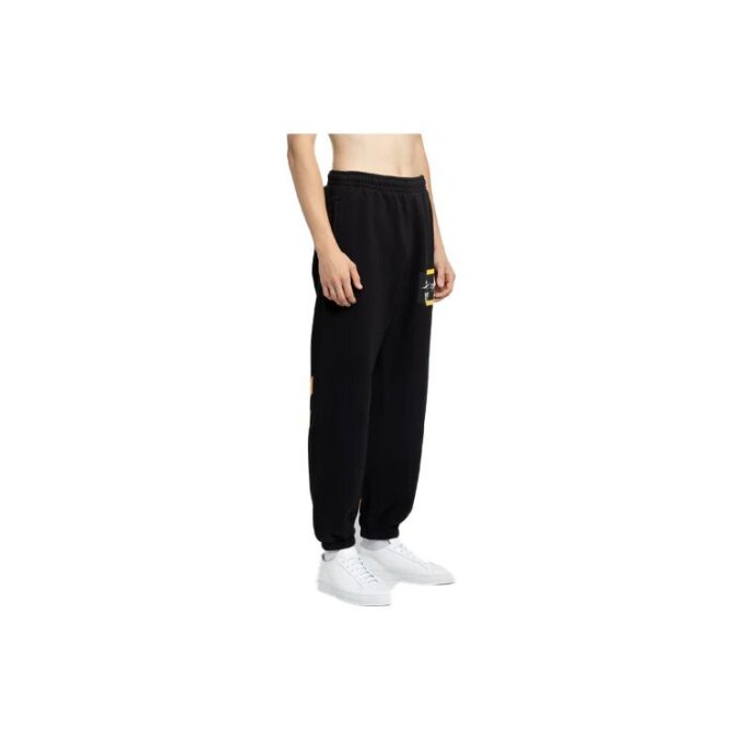Pantalones de chándal con estampado Caravaggio «Negro Amarillo»