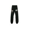 Pantalones de chándal con logo ondulado para hombre, temporada primavera-verano 2020, negros