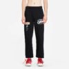 Pantalones de chándal con logo ondulado para hombre, temporada primavera-verano 2020, negros