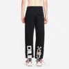 Pantalones de chándal con logo ondulado para hombre, temporada primavera-verano 2020, negros