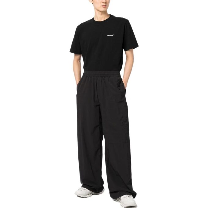 Pantalones de chándal con parche del logotipo
