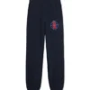 Pantalones de chándal con puños y parche Royal