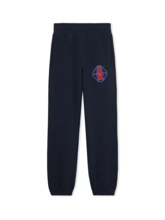 Pantalones de chándal con puños y parche Royal