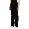 Pantalones de chándal con rayas diagonales bordadas «Negro»