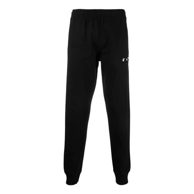 Pantalones de chándal de algodón Hands Off «Negro»
