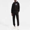 Pantalones de chándal de algodón Hands Off «Negro»