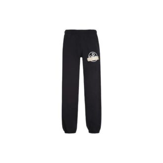 Pantalones de chándal de algodón para hombre con logo, holgados y rayas