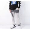 Pantalones de chándal de algodón teñidos a mano para hombre, grises y blancos