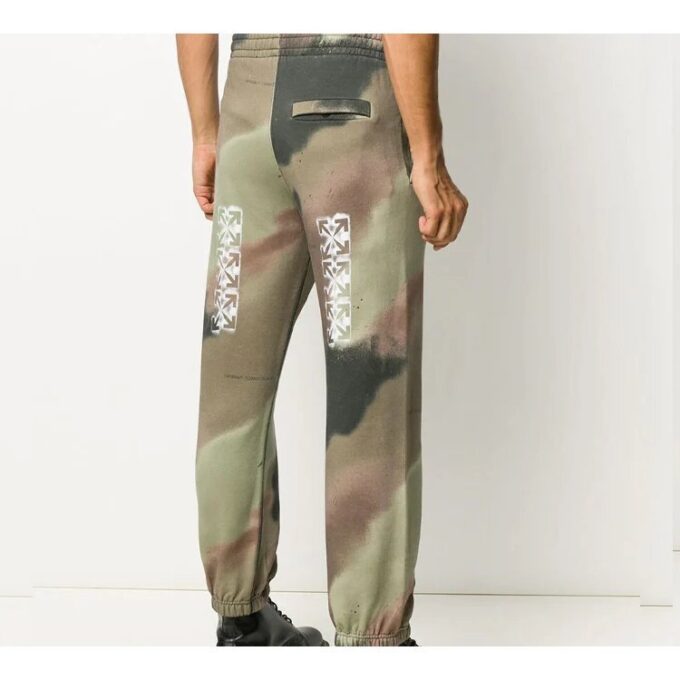 Pantalones de chándal de hombre Fw20 con estampado de camuflaje