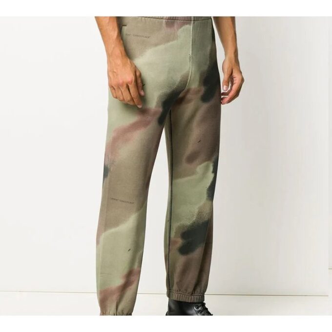 Pantalones de chándal de hombre Fw20 con estampado de camuflaje