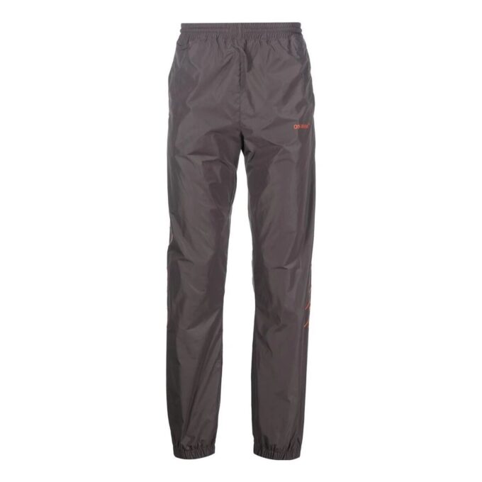 Pantalones de chándal de pierna recta con detalle de logotipo