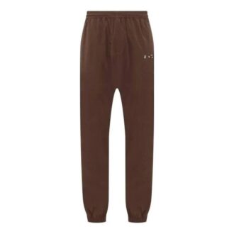 Pantalones de chándal informales de color liso para hombre de Off-White