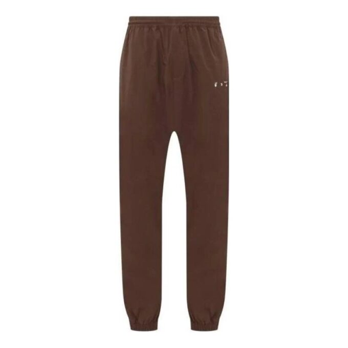 Pantalones de chándal informales de color liso para hombre de Off-White