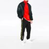 Pantalones de chándal negros para hombre Black Tape de Virgil Abloh