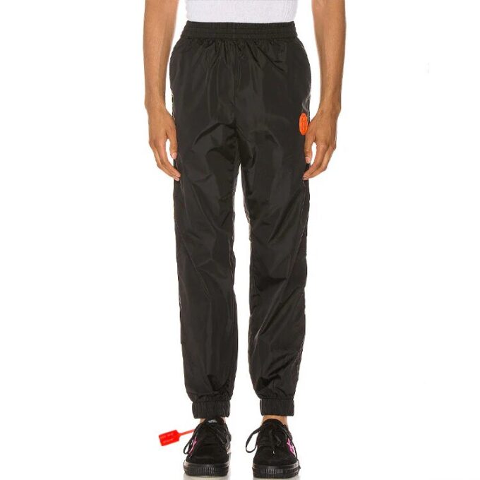 Pantalones de chándal Off-White para hombre, pantalones deportivos finos/pantalones/joggers negros