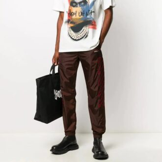 Pantalones de chándal para hombre con bordado Diagonal