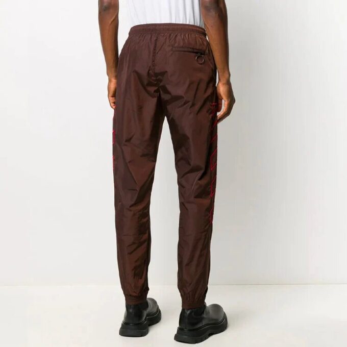Pantalones de chándal para hombre con bordado Diagonal