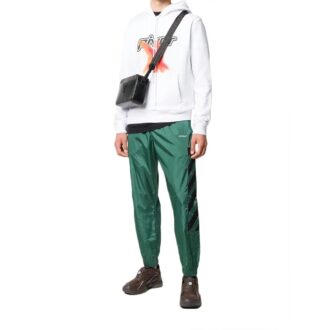 Pantalones de chándal para hombre Fw20 con bordado de rayas diagonales