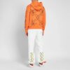 Pantalones de estilo urbano de mezcla de tejidos, lisos, de algodón con logotipo