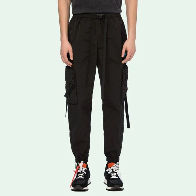 Pantalones de hombre FW19 c/o Virgil Abloh, negros