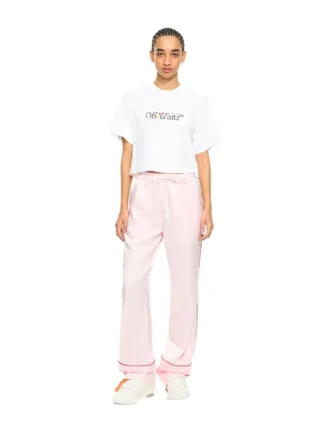 Pantalones de pijama de satén jacquard