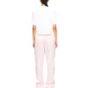 Pantalones de pijama de satén jacquard