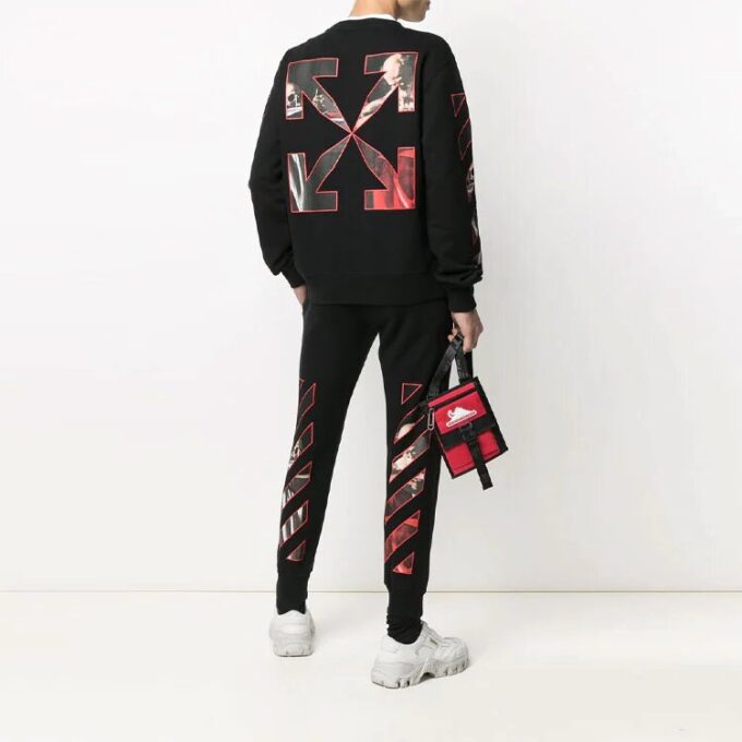 Pantalones deportivos Caravaggio para hombre SS21, negros