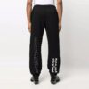 Pantalones deportivos casuales con estampado del logotipo de Arrows, negros