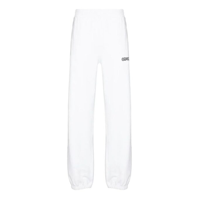 Pantalones deportivos con estampado de flechas de la colección primavera-verano 2022 «Blanco y negro»
