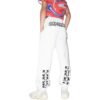 Pantalones deportivos con estampado de flechas de la colección primavera-verano 2022 «Blanco y negro»