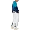 Pantalones deportivos con estampado de flechas de la colección primavera-verano 2022 «Blanco y negro»