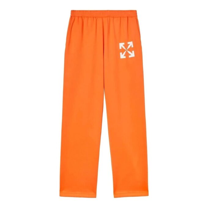 Pantalones deportivos con estampado de flechas SS22 «Naranja y blanco»