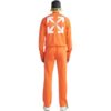 Pantalones deportivos con estampado de flechas SS22 «Naranja y blanco»
