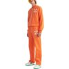 Pantalones deportivos con estampado de flechas SS22 «Naranja y blanco»