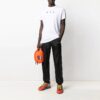 Pantalones deportivos con estampado de logotipo de la colección SS21, versión en negro
