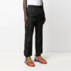 Pantalones deportivos con estampado de logotipo de la colección SS21, versión en negro