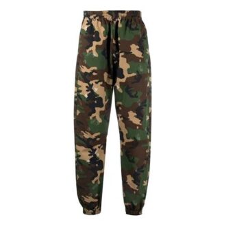 Pantalones deportivos con estampado de logotipo SS21, camuflaje
