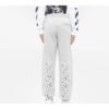 Pantalones deportivos con estampado y cinturilla de goma, versión estándar, gris