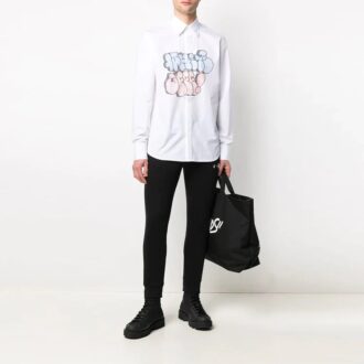 Pantalones deportivos con logo SS21 Negro