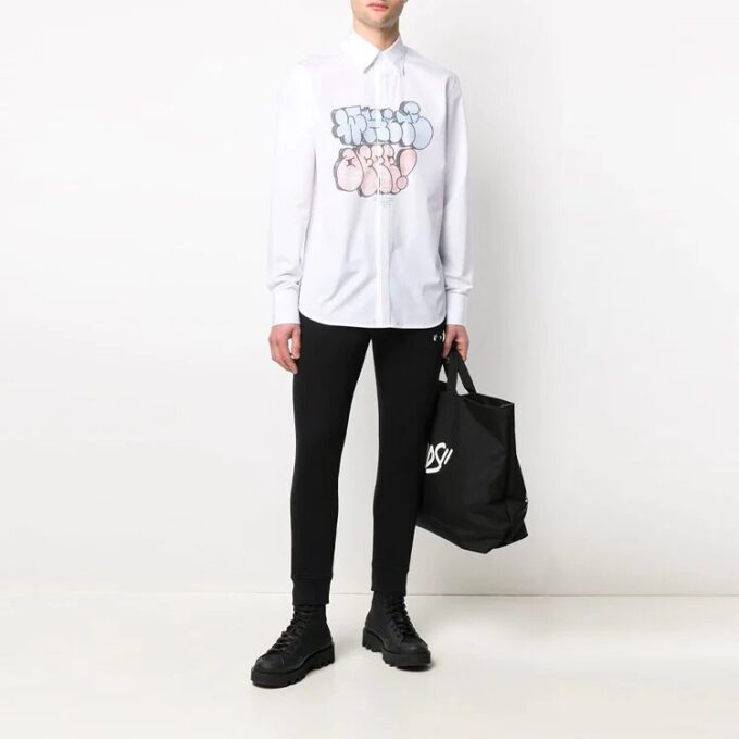 Pantalones deportivos con logo SS21 Negro