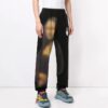 Pantalones deportivos con logotipo de Mona Lisa para hombre, negros