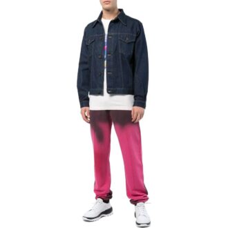 Pantalones deportivos con pies de la colección primavera-verano 2022 «Rosa púrpura»