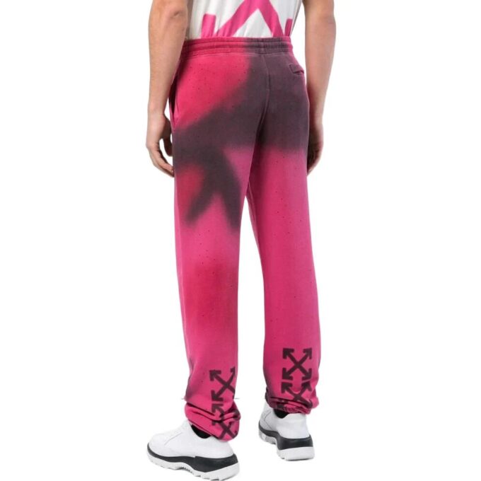 Pantalones deportivos con pies de la colección primavera-verano 2022 «Rosa púrpura»