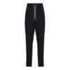 Pantalones deportivos de cordón rectos Off-White para hombre FW21, corte ajustado, negros